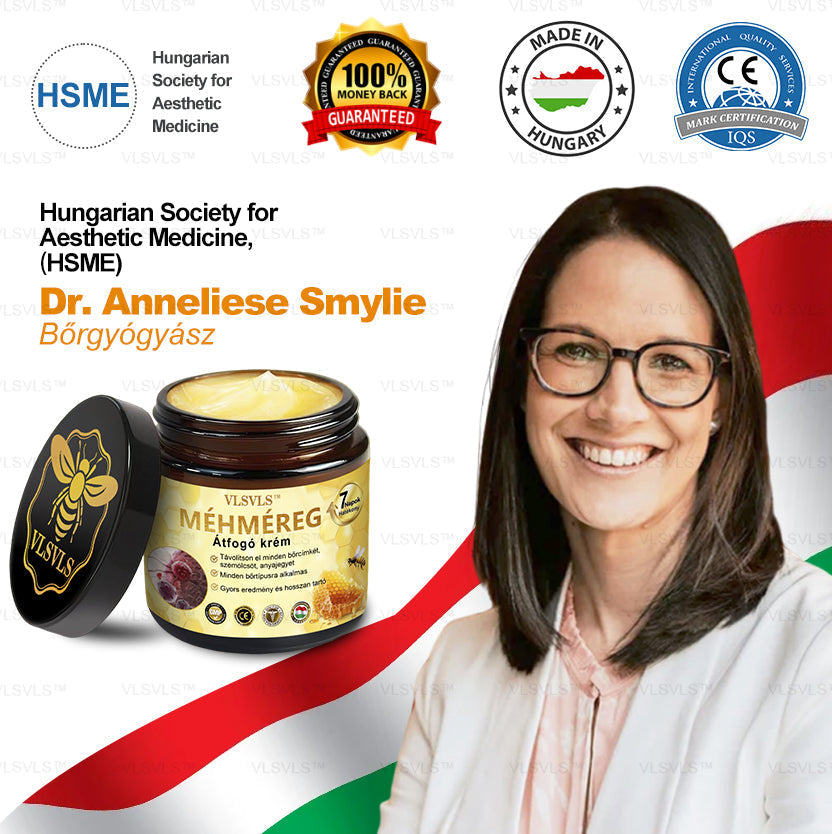 👑VLSVLS® Méhméreg Átfogó Krém (Minden korosztály számára alkalmas & HSME ajánlja)