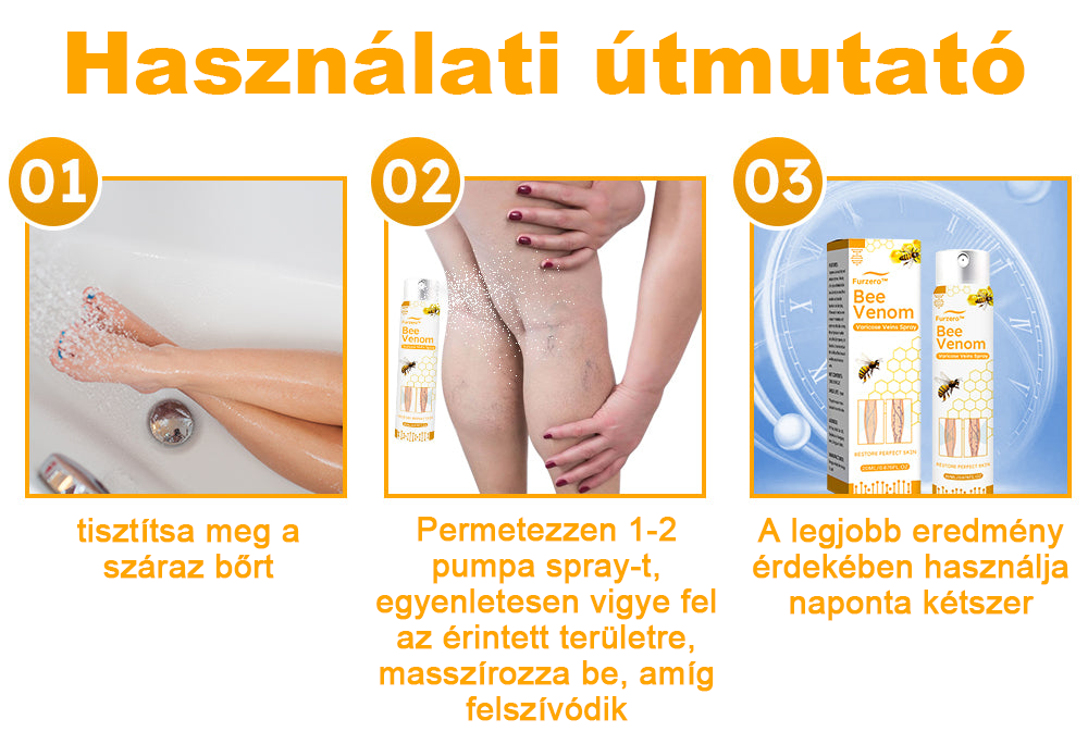 Furzero™ méhméreg visszér spray 🐝 🐝 🐝