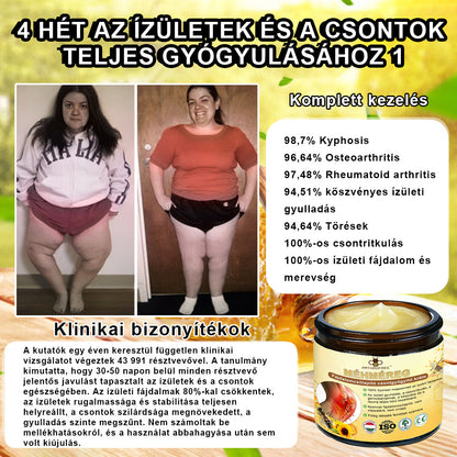 ArthroFree™ Méhméreg Fájdalomcsillapító Csontgyógyító Krém 🐝🌿🌿 (Kifejezetten idősek számára & az AIPM ajánlja)🔥🔥